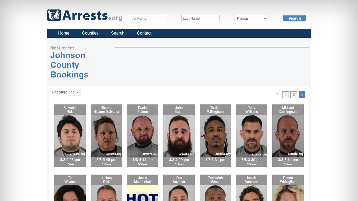 Johnson County Arrests and Inmate Search